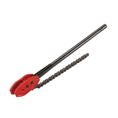 Double-End Reversible Chain Tongs, 1/4" - 2 1/2" Pipe Capacity