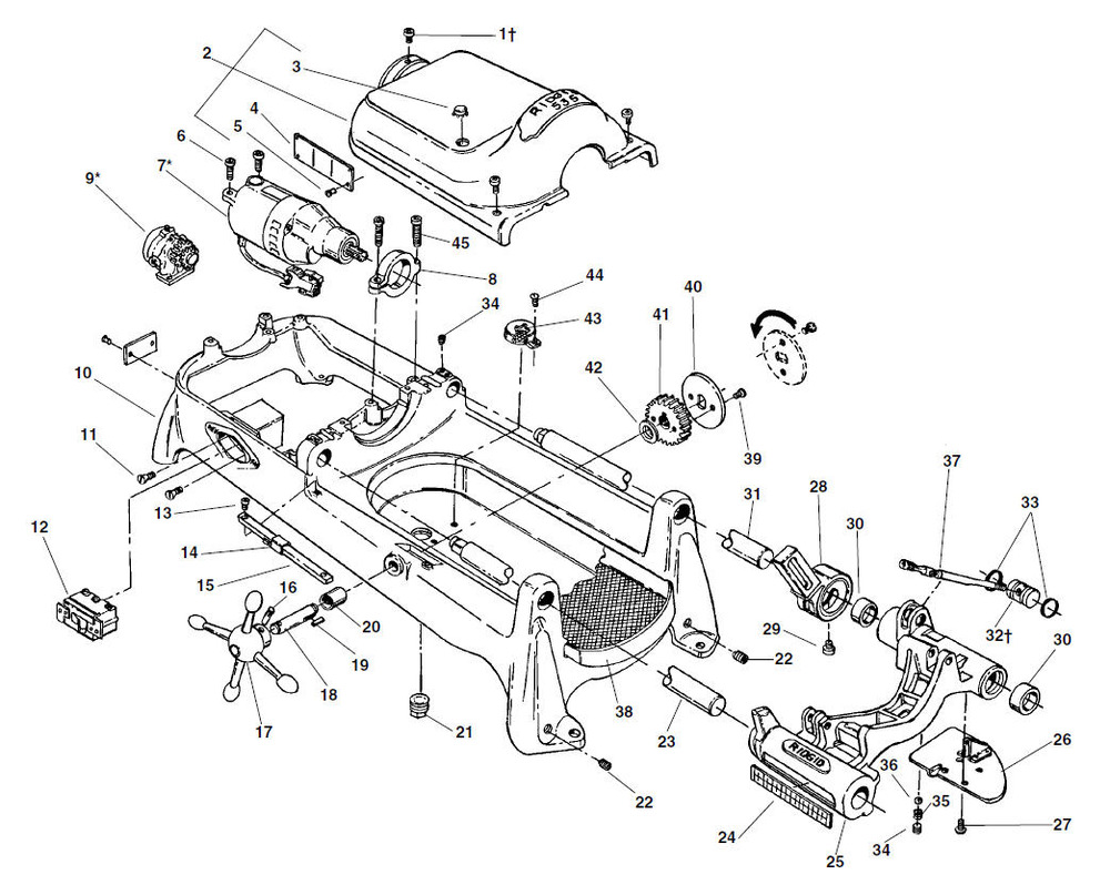 Ridgid 535 Pipe Threader Wiring Diagram