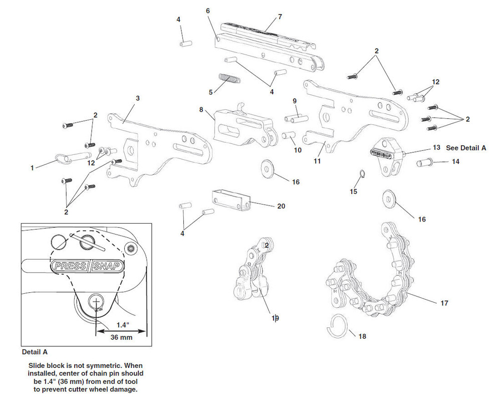 Press snap deals soil pipe cutter