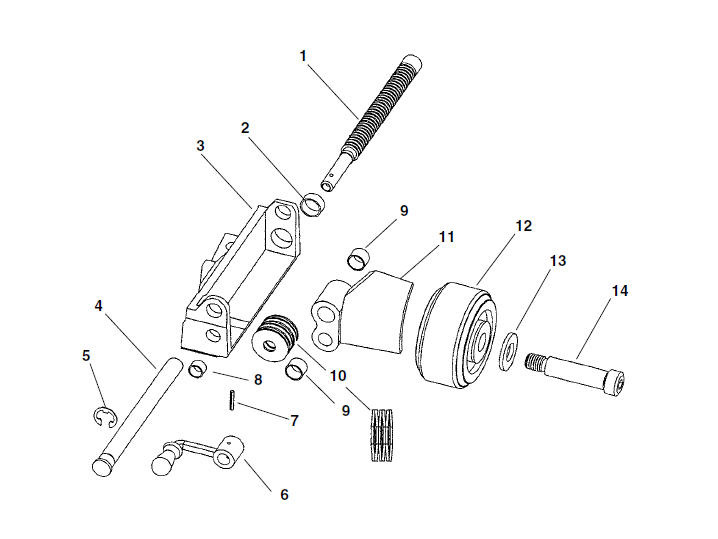 Parts | 918-I Roll Groover | RIDGID Store