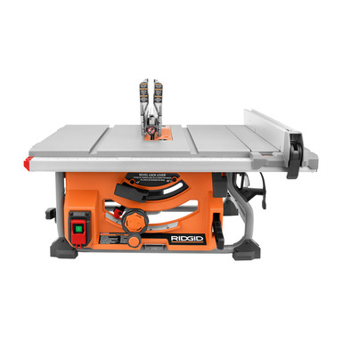15 Amp 10-inch Table Saw with Folding Stand | RIDGID Tools