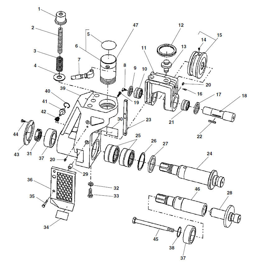 Parts | 918-I Roll Groover | RIDGID Store