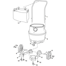 WD18510 Vac Cart Assembly