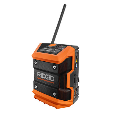 18V Jobsite Radio w/ Bluetooth®, RIDGID Tools
