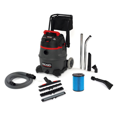 Ridgid 16-gallon wet/dry shop vac with filter for $60 - Clark Deals