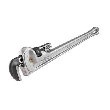 24" Aluminum Straight Pipe Wrench